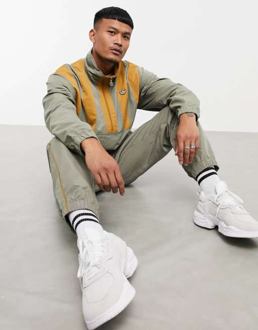 Veste adidas vert kaki clearance