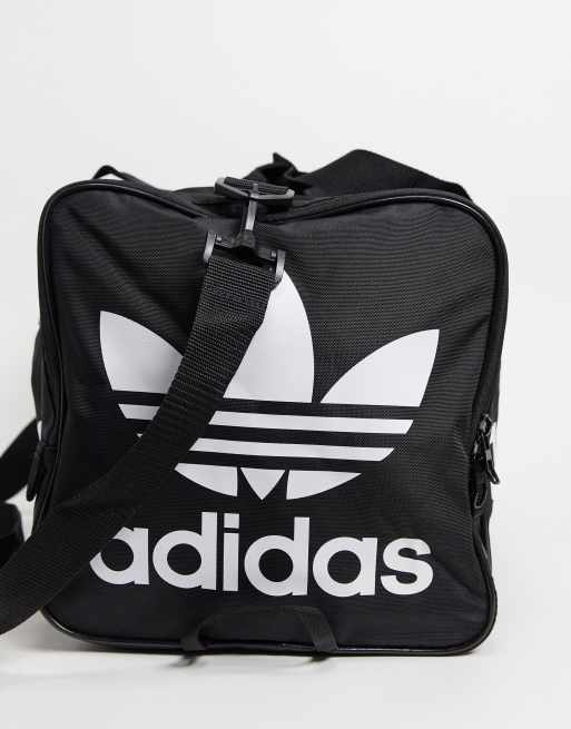 adidas Originals Santiago 2.0 duffle bag black in | ASOS