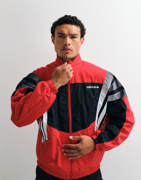 adidas Originals – Santiago – Czerwony top dresowy - view 1