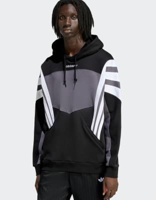 Originals - Santiago HD - Kapuzenpullover in Schwarz Schwarz 2XL