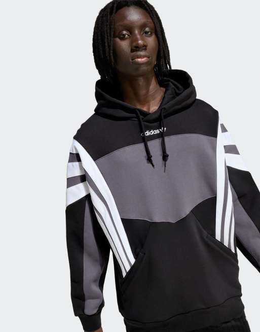 adidas Originals – Santiago HD – Kapuzenpullover in Schwarz, 2 von 4