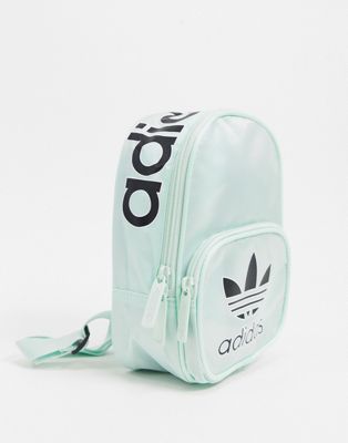 adidas green mini backpack