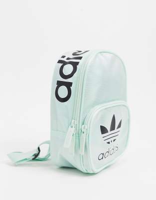 mint green adidas bag