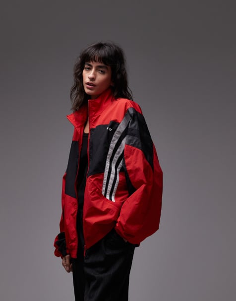 adidas Originals - Santiago - Rød træningsjakke - view 1