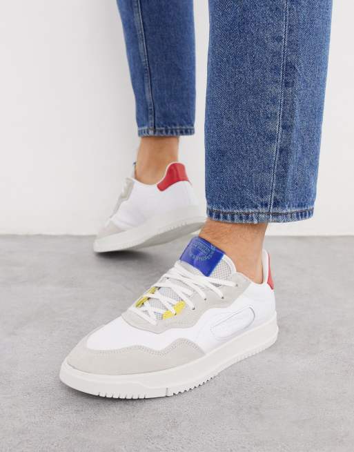 Adidas originals sc premiere trainers store in white