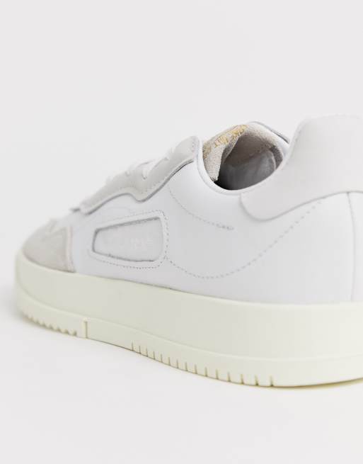 Adidas originals sc premiere trainers in 2024 white with suede