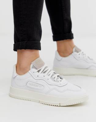 adidas Originals SC Premiere trainers in white | ASOS