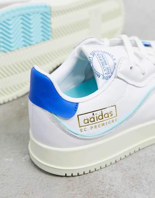 adidas Originals SC Premiere Witte sneakers ASOS