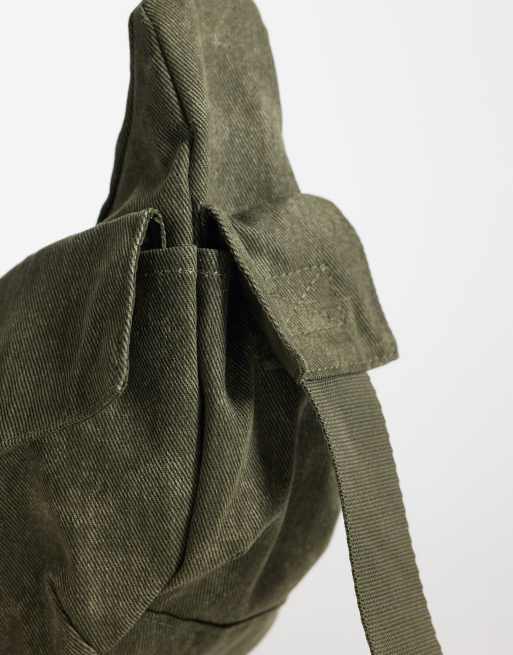 adidas Originals – Schultertasche in Olivgrün, 3 von 4