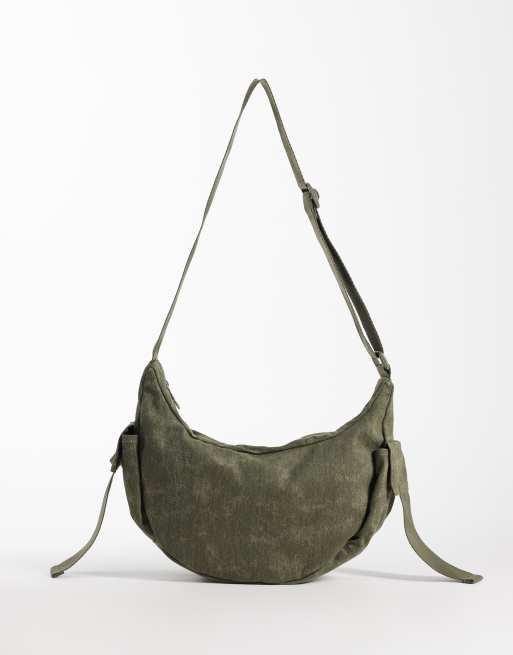 adidas Originals – Schultertasche in Olivgrün, 4 von 4