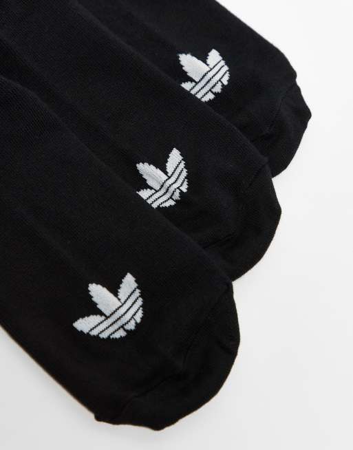 adidas Originals – Schwarze Knöchelsocken im 3er-Pack, 3 von 3