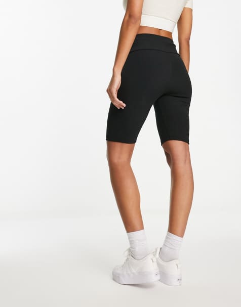 Damen Shorts Baumwoll-Leinen - Lässige Freizeit-Shorts Mit Schlitz