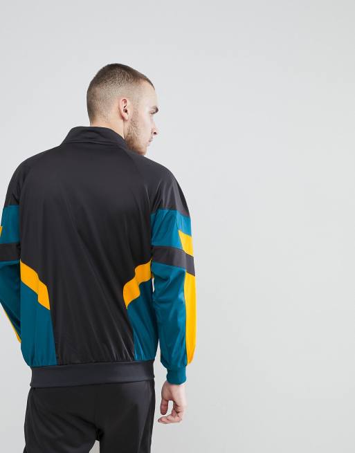 Adidas originals – schwarze vintage-trainingsjacke ce 4829 clearance