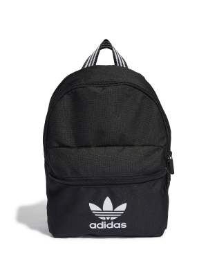 adidas Originals - Schwarzer Rucksack mit Dreiblatt-Logo