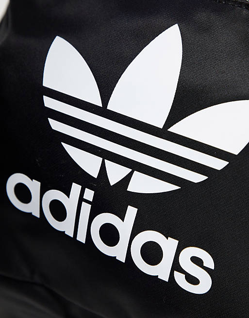 Schwarzer adidas Dreiblatt-Logo mit Rucksack Originals ASOS | –
