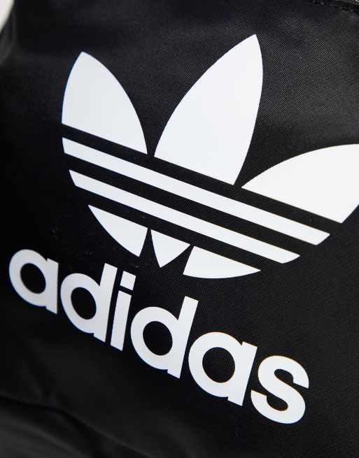 adidas Originals – Schwarzer Rucksack mit Dreiblatt-Logo | ASOS