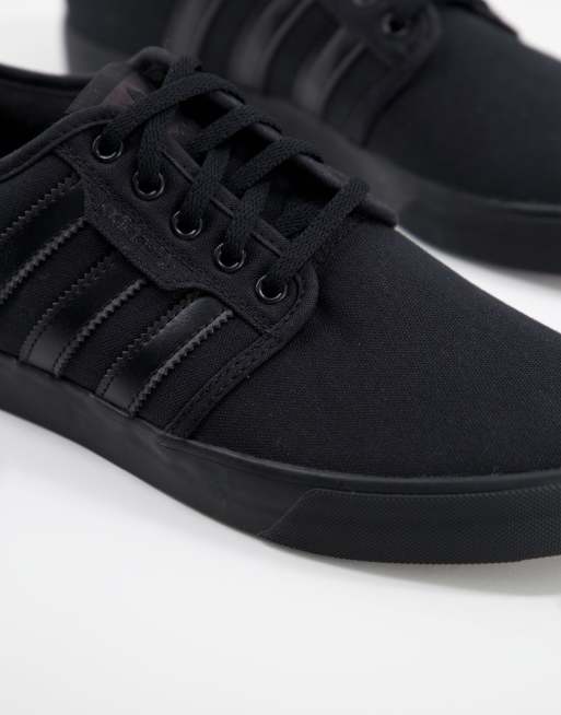 Adidas originals cheap seeley black sneakers