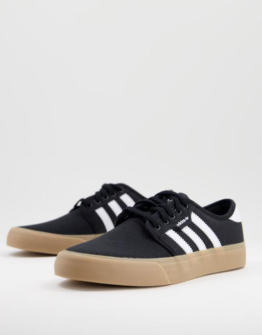 Adidas seeley hot sale black gum