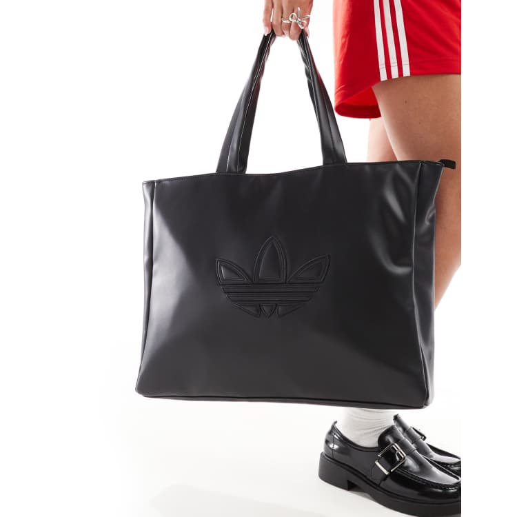 adidas Originals shopper bag in faux leather ASOS