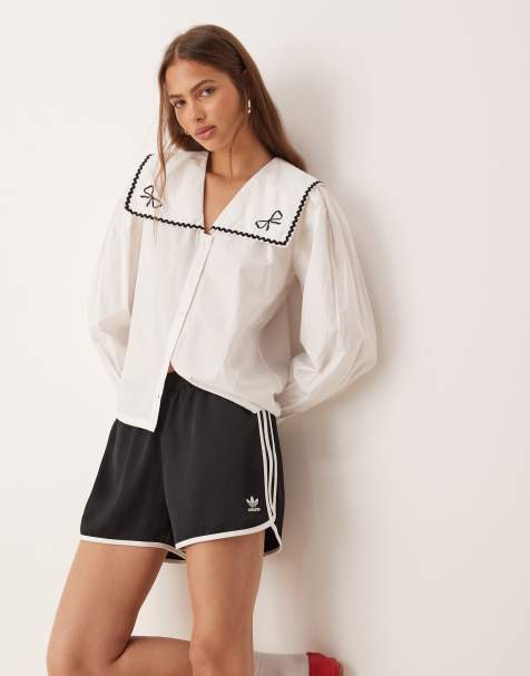 adidas Originals - Short de course à 3 bandes - Noir - view 1