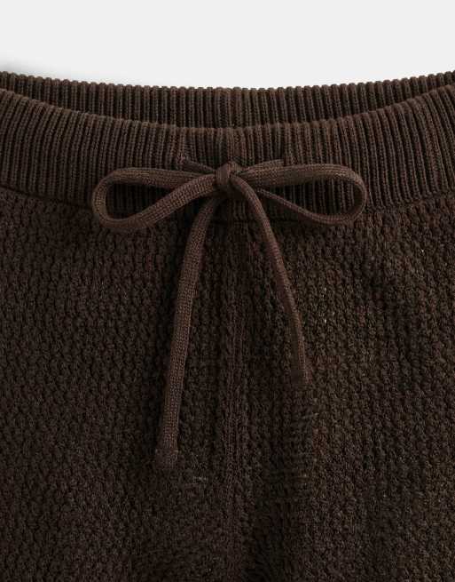 adidas Originals - Short en maille crochetée - Marron, 8 de 9