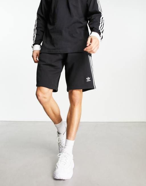 adidas Originals Short met drie strepen in zwart
