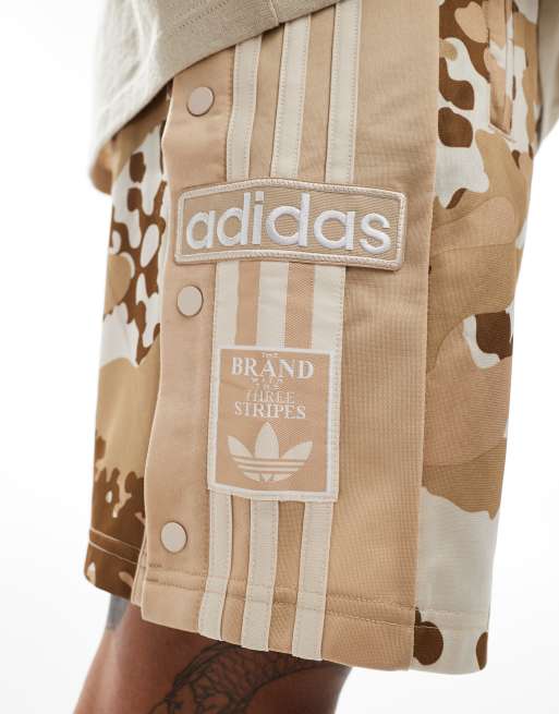 Adidas originals jersey shorts in camo best sale