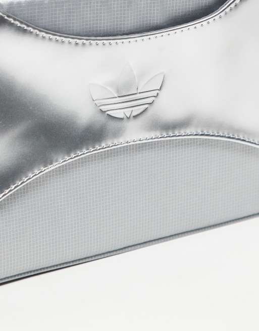 adidas Originals shoulder bag in silver, 2 of 3