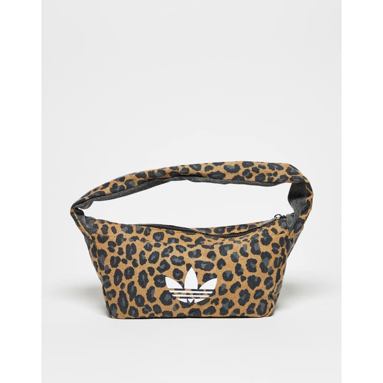 adidas Originals shoulder bag in washed leopard | ASOS