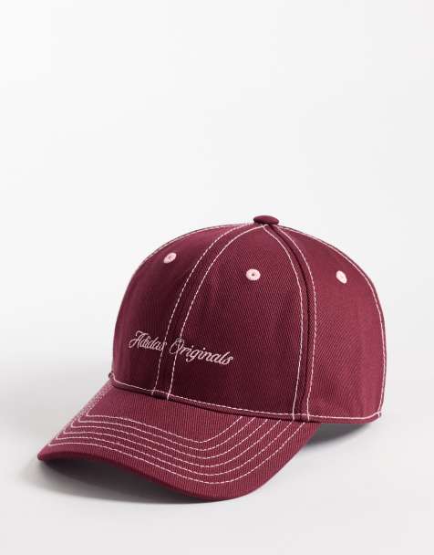 adidas Originals Signature Strapback cap in burgundy - view 1