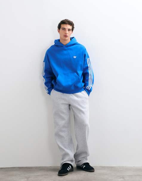 adidas Originals Signature Sweat hoodie in blue - view 1