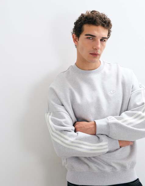 adidas Originals Signature Sweat sweatshirt in grey - view 1