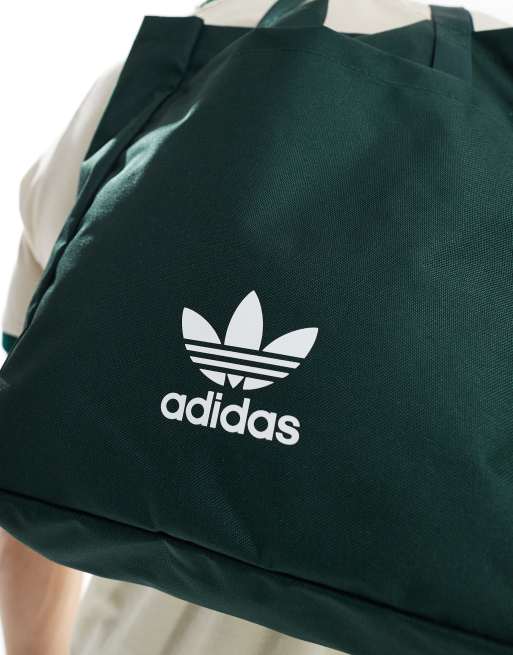 Adidas Originals Simple Tote Bag in Dark Green