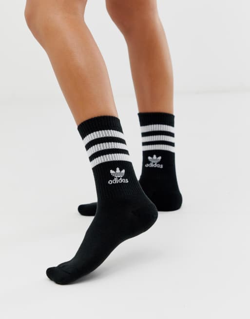 long black adidas socks