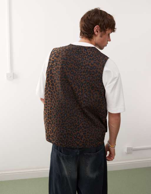 adidas Originals singlet in leopard print, 4 of 4