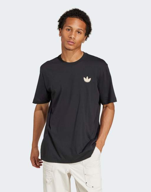 adidas Originals Skeleton back tee in black, 2 of 4