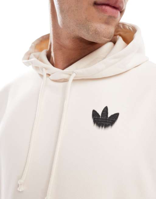 adidas Originals Skeleton Felpa bianco wonder con cappuccio ASOS
