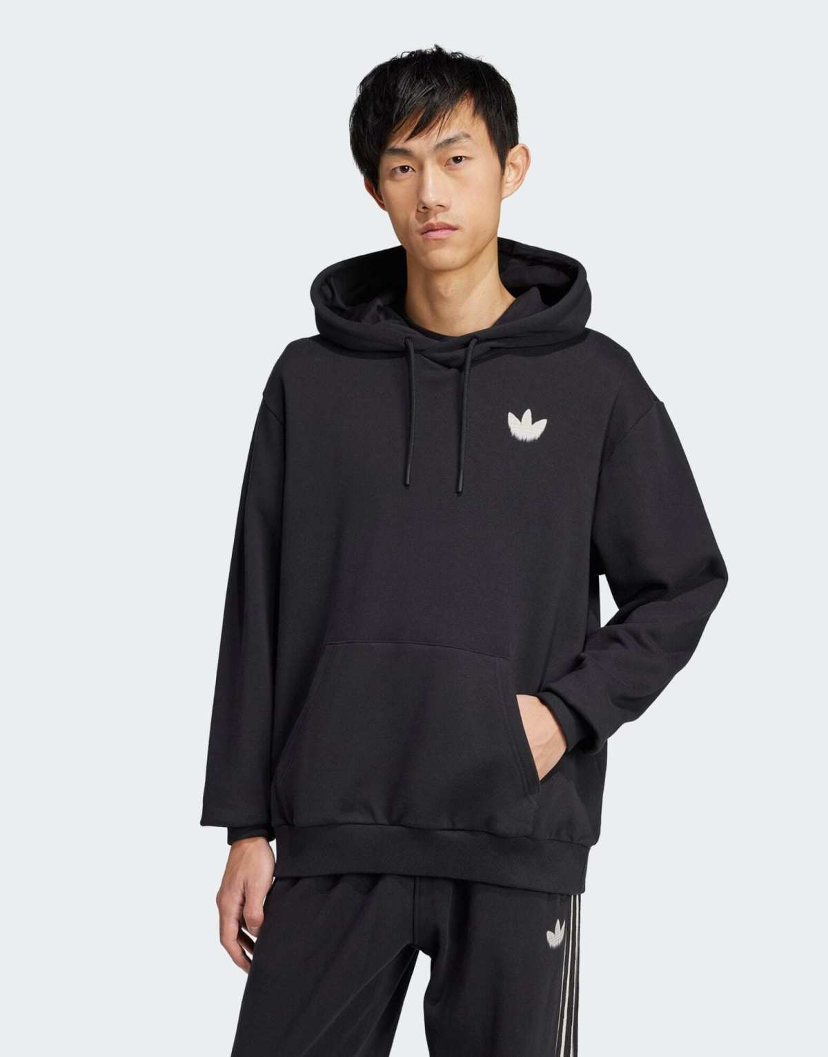 adidas Originals Skeleton hoodie in black