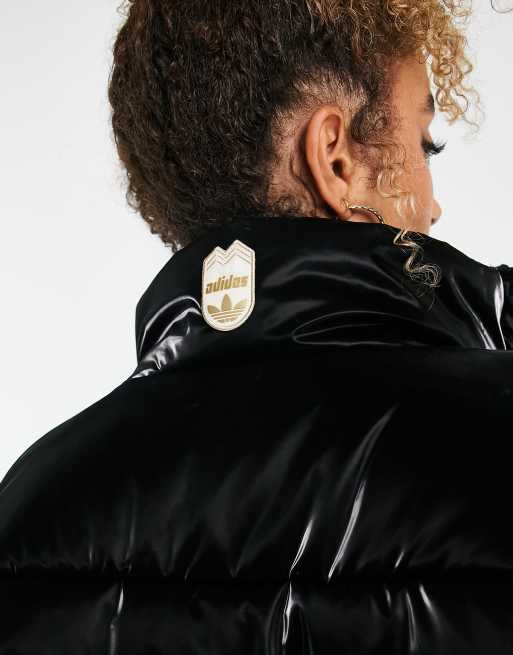 【adidas】★ Original Ski Chic Puffer おしゃれ adidas Women's Lifestyle Ski Chic Puffer Jacket - Black