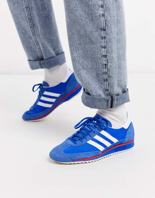 adidas Originals SL 72 Baskets Bleu