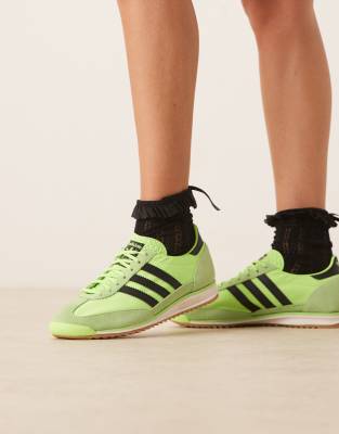 adidas Originals - SL 72 OG - Baskets - Vert volt/noir