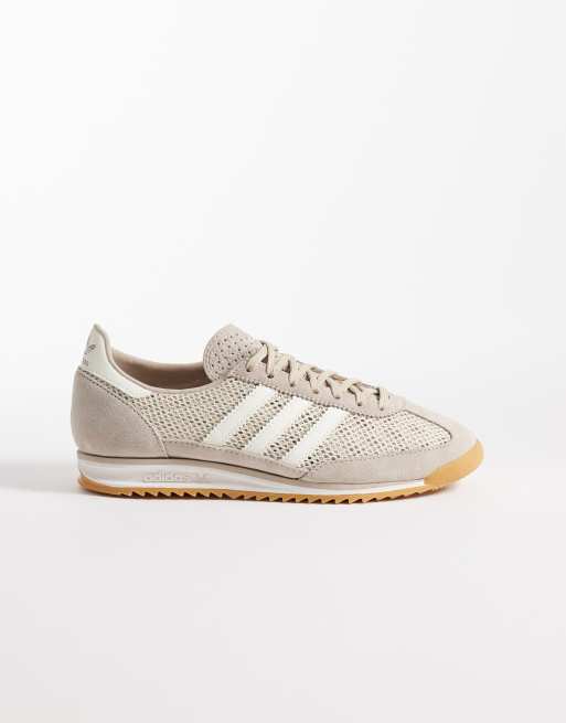 adidas Originals SL 72 OG crochet sneakers in beige | ASOS