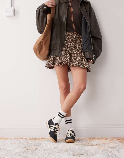 adidas Originals SL 72 OG crochet trainers in black and cream ASOS