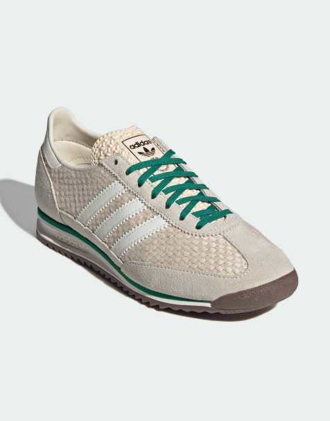 adidas Originals – SL 72 OG – Naturvita skor med gummisula - view 1