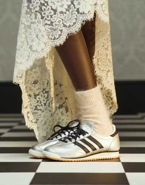 adidas Originals - SL 72 OG - Sølvfarvede og metalliske sneakers - view 1