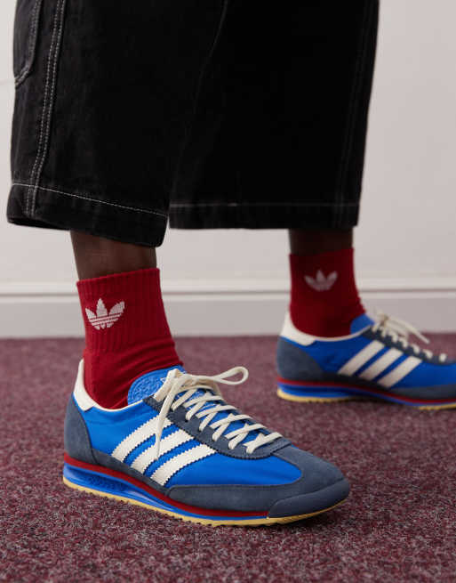 adidas Originals – SL 72 OG – Sneaker in Blau und Weiß, 4 von 5