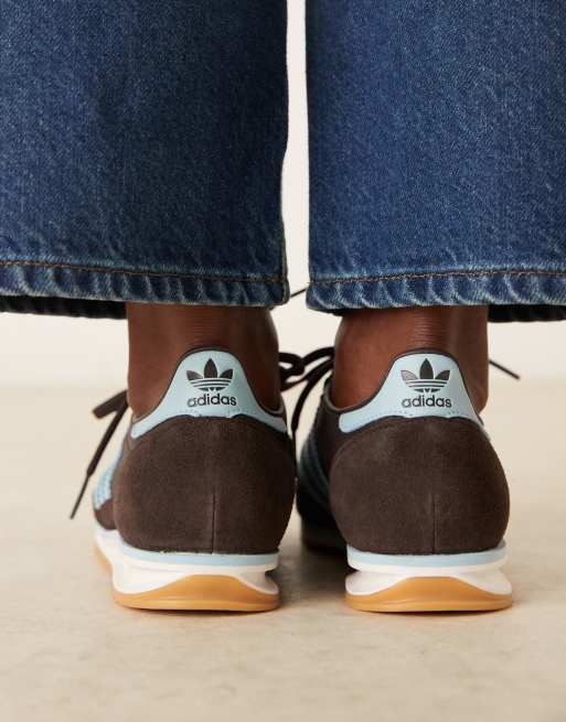 adidas Originals – SL 72 OG – Sneaker in Braun und Blau , 4 von 5