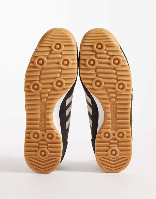 adidas Originals – SL 72 OG – Sneaker in Braun und Cremeweiß mit gehäkelter Zunge, 5 von 5