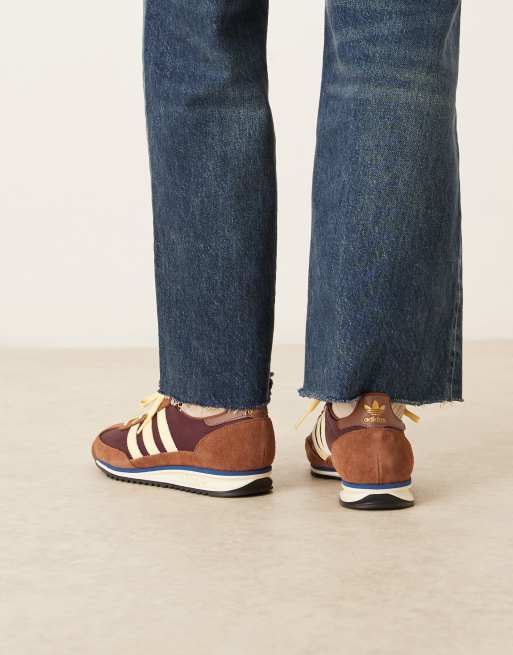 adidas Originals – SL 72 OG – Sneaker in Braun und Gelb, 2 von 5
