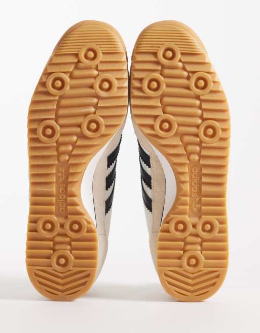 adidas Originals – SL 72 OG – Sneaker in Cremeweiß und Schwarz mit Zunge mit Häkeldesign , 5 von 5